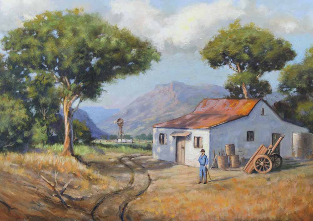 The old farmhouse The old farmhouse