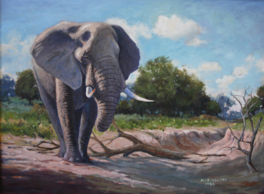 elephant painting